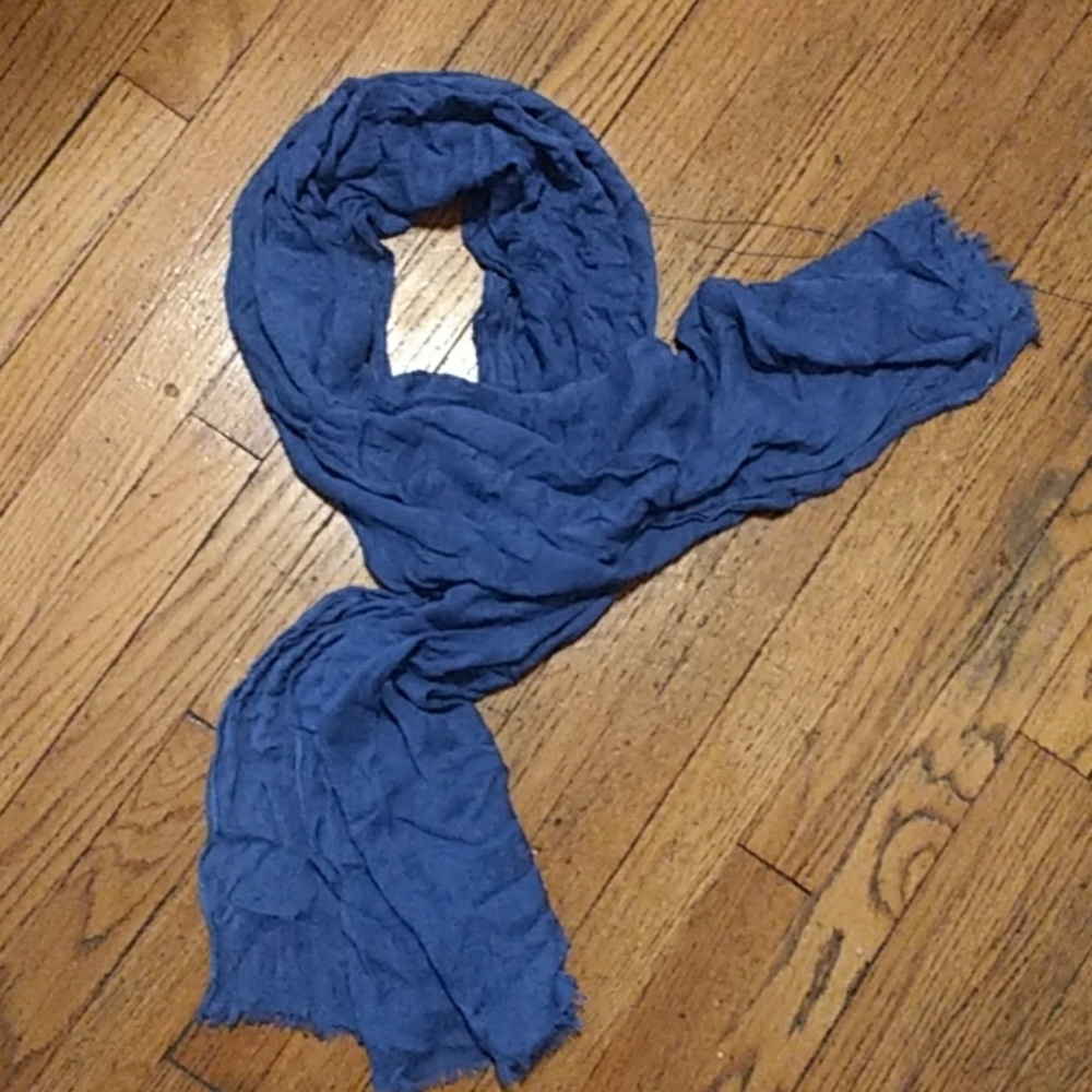Beautiful Soft Royal Blue Light Scarf
